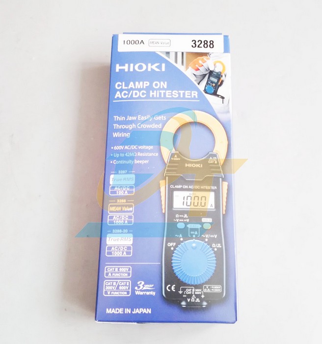 Ampe kìm đo dòng AC/DC Hioki 3288  Hioki | Giá rẻ nhất - Công Ty TNHH Thương Mại Dịch Vụ Đạt Tâm