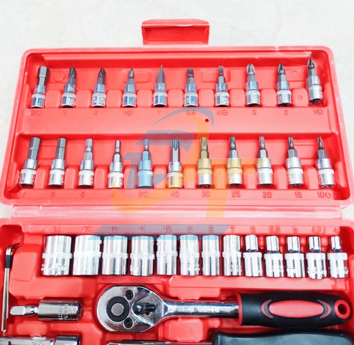 Bộ tuýp đa năng 1/4" 46 chi tiết  China | Giá rẻ nhất - Công Ty TNHH Thương Mại Dịch Vụ Đạt Tâm