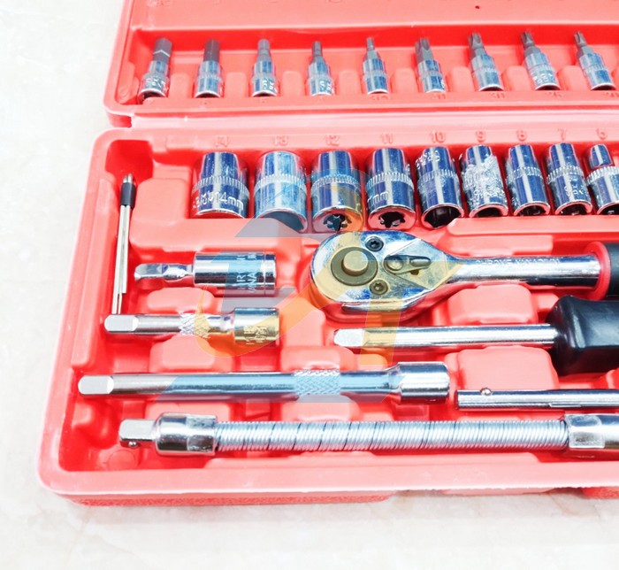 Bộ tuýp đa năng 1/4" 46 chi tiết  China | Giá rẻ nhất - Công Ty TNHH Thương Mại Dịch Vụ Đạt Tâm