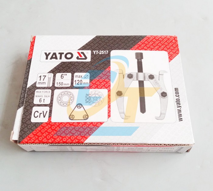 Cảo 2 chấu 6" Yato YT-2517  YaTo | Giá rẻ nhất - Công Ty TNHH Thương Mại Dịch Vụ Đạt Tâm