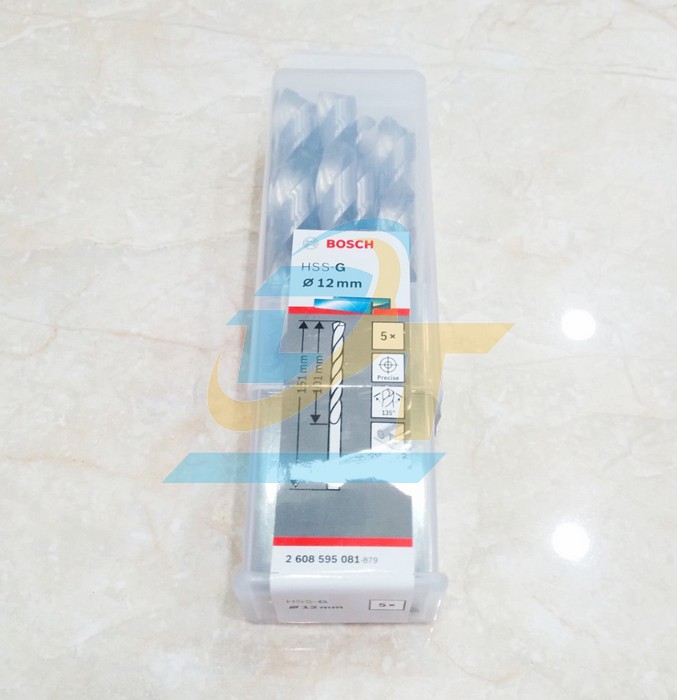 Mũi khoan sắt 12mm HSS-G Bosch 2608595081 2608595081 Bosch | Giá rẻ nhất - Công Ty TNHH Thương Mại Dịch Vụ Đạt Tâm