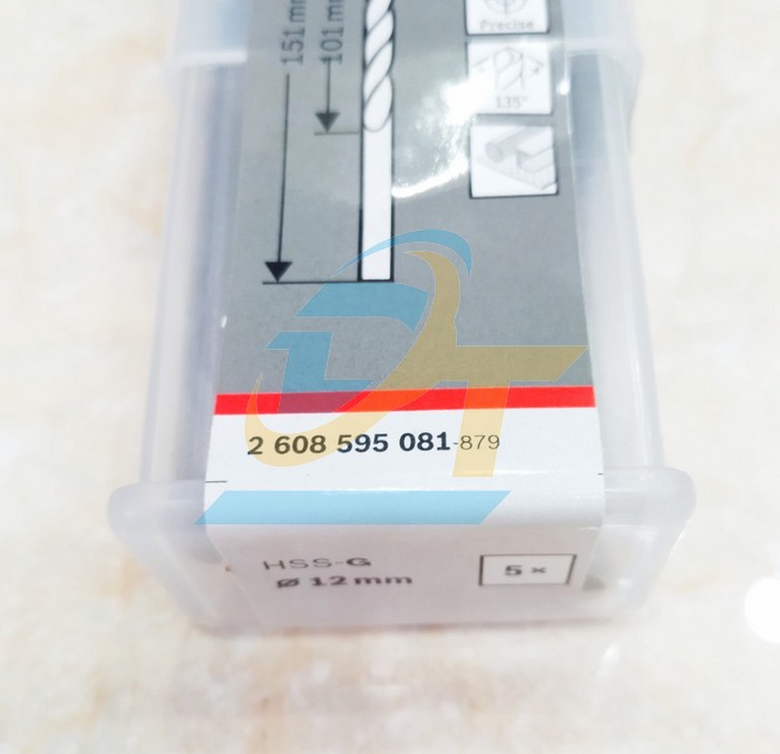 Mũi khoan sắt 12mm HSS-G Bosch 2608595081 2608595081 Bosch | Giá rẻ nhất - Công Ty TNHH Thương Mại Dịch Vụ Đạt Tâm
