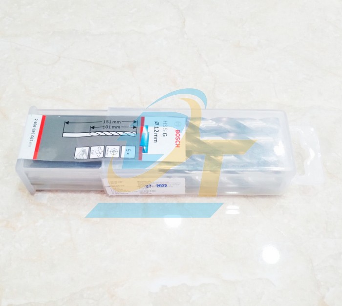 Mũi khoan sắt 12mm HSS-G Bosch 2608595081 2608595081 Bosch | Giá rẻ nhất - Công Ty TNHH Thương Mại Dịch Vụ Đạt Tâm