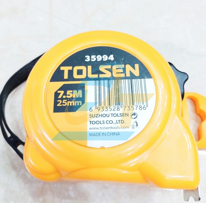 Thước cuộn tự động 7.5x25mm Tolsen 35994  Tolsen | Giá rẻ nhất - Công Ty TNHH Thương Mại Dịch Vụ Đạt Tâm