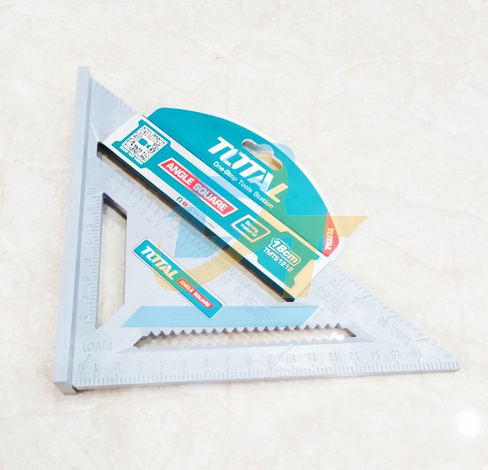 Thước ke góc vuông 180mm Total TMT61212  Total | Giá rẻ nhất - Công Ty TNHH Thương Mại Dịch Vụ Đạt Tâm