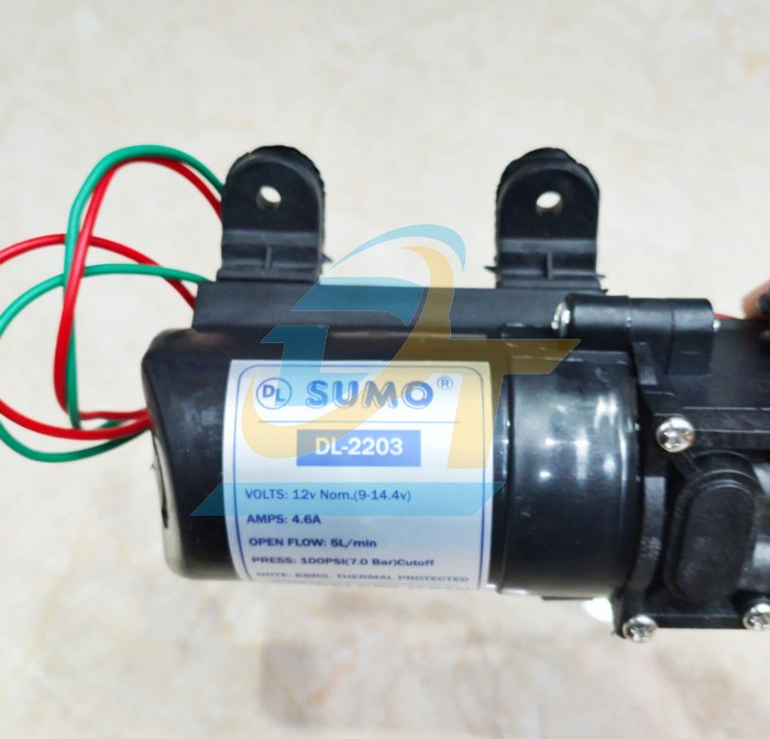Máy bơm nước mini 4.6A 12V Sumo DL-2203  China | Giá rẻ nhất - Công Ty TNHH Thương Mại Dịch Vụ Đạt Tâm