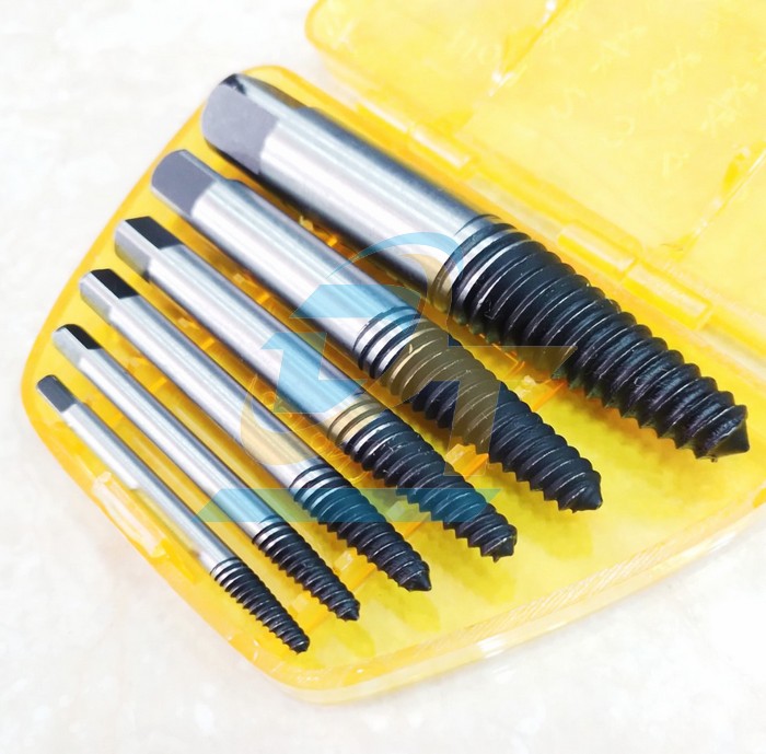 Bộ mũi ren lấy ốc gãy 6 chi tiết 3-25mm Licota TAP-50004  Licota | Giá rẻ nhất - Công Ty TNHH Thương Mại Dịch Vụ Đạt Tâm