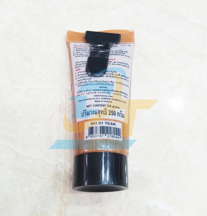 Bột trét gỗ màu No.01 Teak Wood Filler Bosny 250g  WoodFiller | Giá rẻ nhất - Công Ty TNHH Thương Mại Dịch Vụ Đạt Tâm