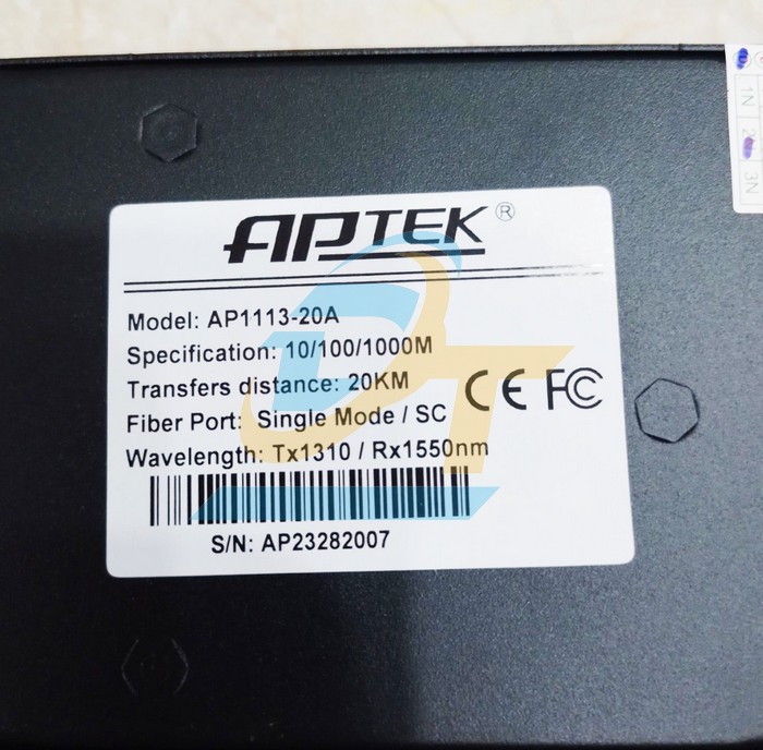Bộ chuyển đổi quang điện Media Converter APTEK AP1113-20A  APTEK | Giá rẻ nhất - Công Ty TNHH Thương Mại Dịch Vụ Đạt Tâm