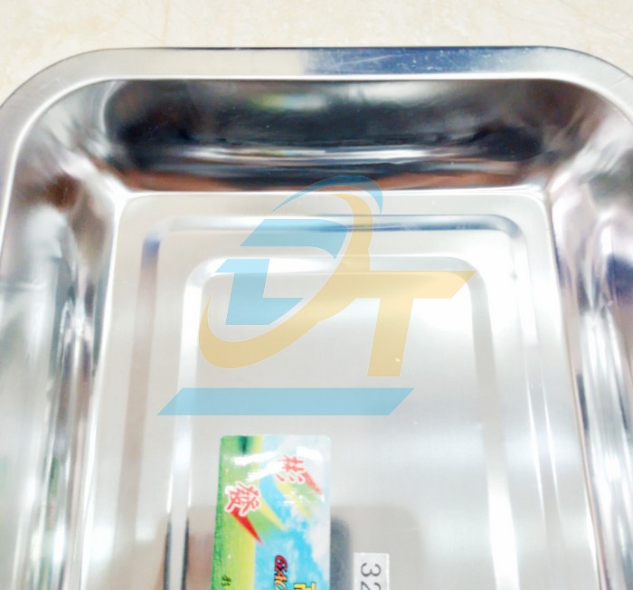Khay inox 201 chữ nhật 320x220x45mm  VietNam | Gi&aacute; rẻ nhất - C&ocirc;ng Ty TNHH Thương Mại Dịch Vụ Đạt T&acirc;m