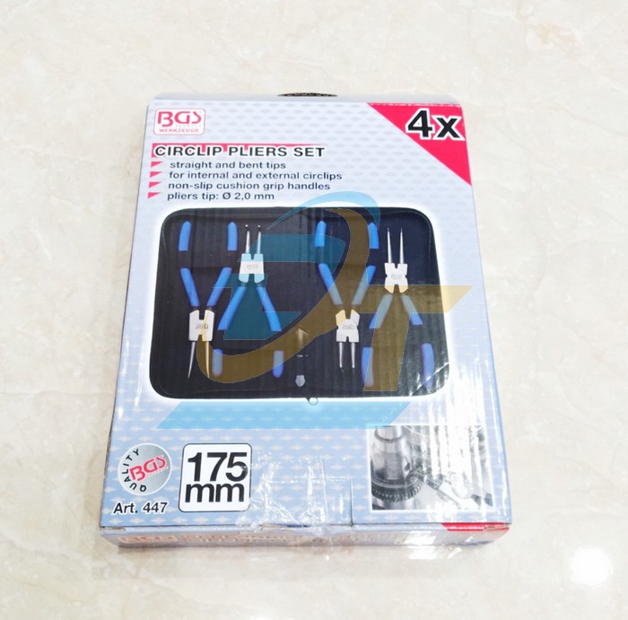 Bộ kìm mở phe BGS Technic 447  BGS-Technic | Giá rẻ nhất - Công Ty TNHH Thương Mại Dịch Vụ Đạt Tâm