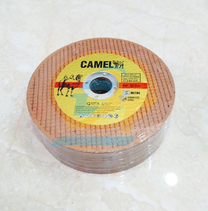 Đá cắt sắt Camel 107x1.2x16  Camel | Giá rẻ nhất - Công Ty TNHH Thương Mại Dịch Vụ Đạt Tâm