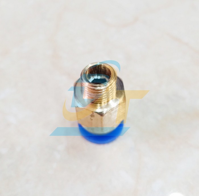 Đầu nối hơi thẳng ren ngoài 9.6 ống 8 China PC8-01  China | Giá rẻ nhất - Công Ty TNHH Thương Mại Dịch Vụ Đạt Tâm
