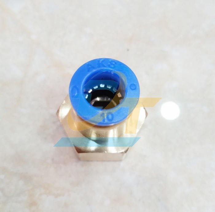 Đầu nối hơi thẳng ren trong 21 ống 10 China CF10-04  China | Giá rẻ nhất - Công Ty TNHH Thương Mại Dịch Vụ Đạt Tâm