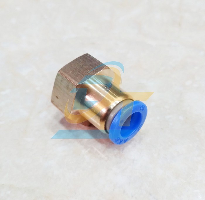 Đầu nối hơi thẳng ren trong 21 ống 10 China CF10-04  China | Giá rẻ nhất - Công Ty TNHH Thương Mại Dịch Vụ Đạt Tâm