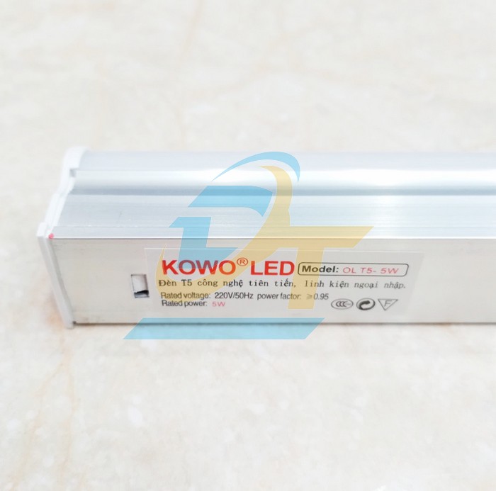 Đèn tuýp led nhôm nhựa T5 0.3m 5W liền máng Kowo  KOWO | Giá rẻ nhất - Công Ty TNHH Thương Mại Dịch Vụ Đạt Tâm