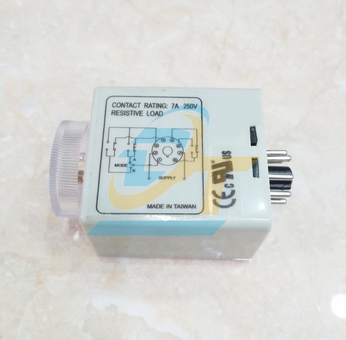 Relay thời gian 30s 220VAC JKN CAH3-N3 (Kèm đế) CAH3-N3 JKN | Giá rẻ nhất - Công Ty TNHH Thương Mại Dịch Vụ Đạt Tâm