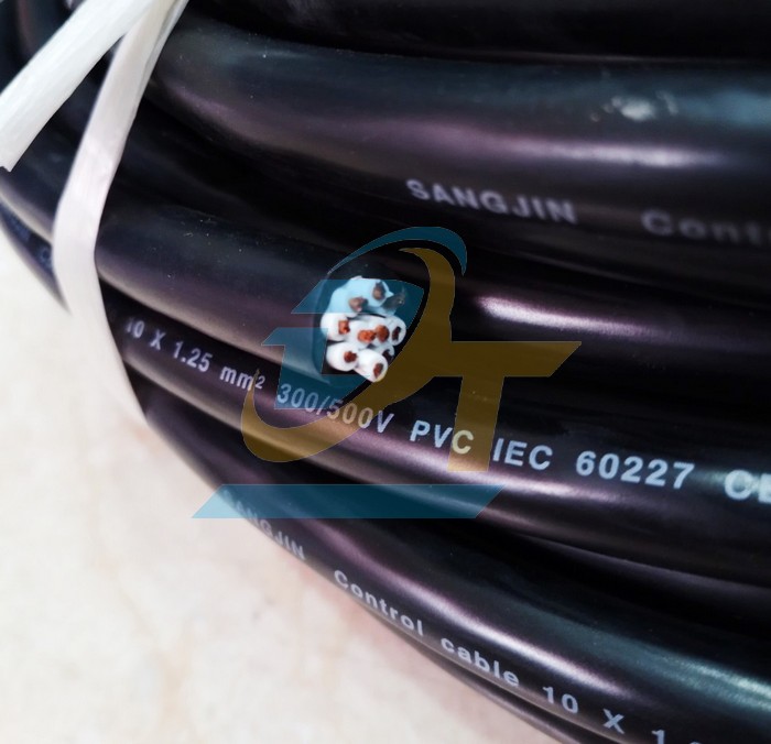 Cáp điều khiển không lưới chống nhiễu Sangjin 10x1.25mm2  SANGJIN | Giá rẻ nhất - Công Ty TNHH Thương Mại Dịch Vụ Đạt Tâm