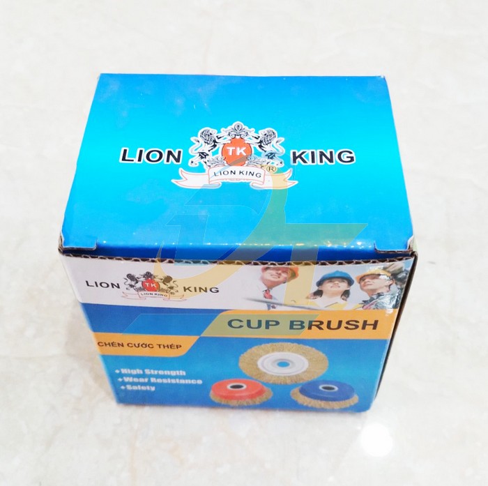 Chén cước sắt đánh gỉ  Lion King 100mm (105g)  LION-KING | Giá rẻ nhất - Công Ty TNHH Thương Mại Dịch Vụ Đạt Tâm