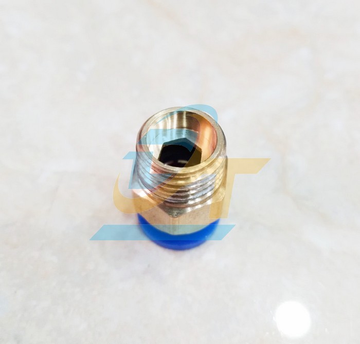 Đầu nối hơi thẳng ren ngoài 21 ống 6 China PC6-04  China | Giá rẻ nhất - Công Ty TNHH Thương Mại Dịch Vụ Đạt Tâm