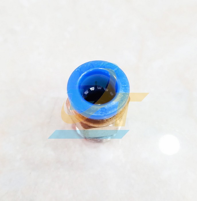 Đầu nối hơi thẳng ren ngoài 21 ống 6 China PC6-04  China | Giá rẻ nhất - Công Ty TNHH Thương Mại Dịch Vụ Đạt Tâm
