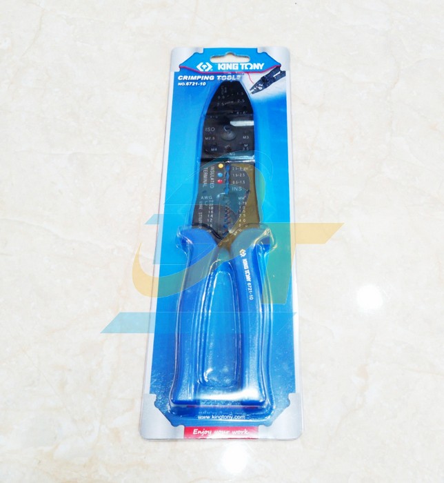 Kìm bấm cos 0.5-6mm2 Kingtony 6721-10 6721-10 KingTony | Giá rẻ nhất - Công Ty TNHH Thương Mại Dịch Vụ Đạt Tâm
