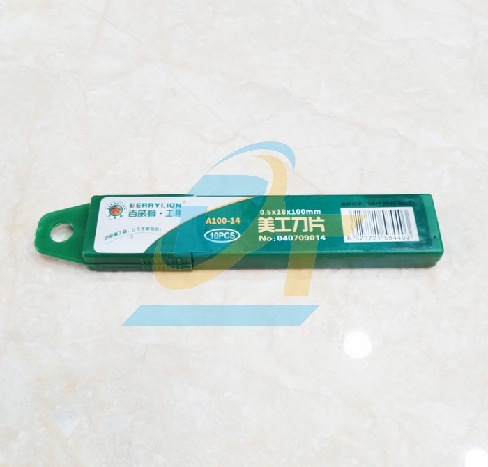 Lưỡi dao rọc giấy 0.5x18x100mm Berrylion A100-14  Berrylion | Giá rẻ nhất - Công Ty TNHH Thương Mại Dịch Vụ Đạt Tâm