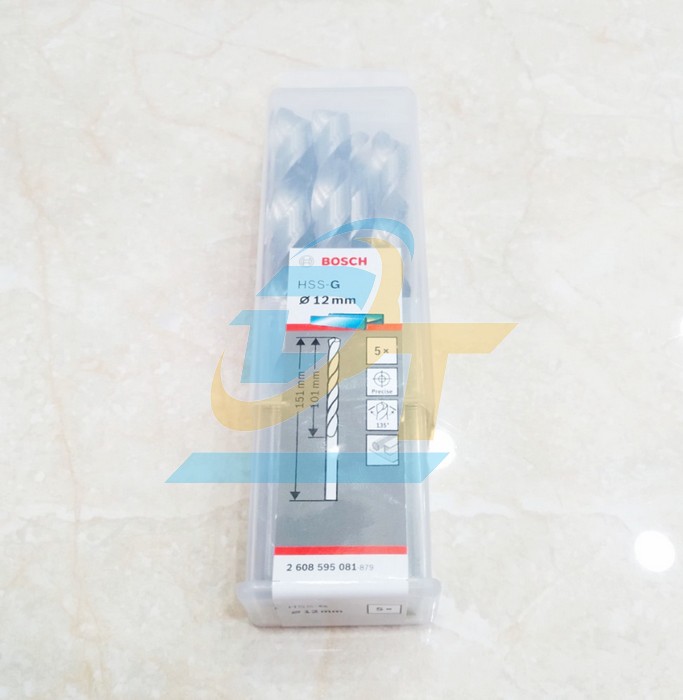 Mũi khoan sắt 12mm HSS-G Bosch 2608595081 2608595081 Bosch | Giá rẻ nhất - Công Ty TNHH Thương Mại Dịch Vụ Đạt Tâm