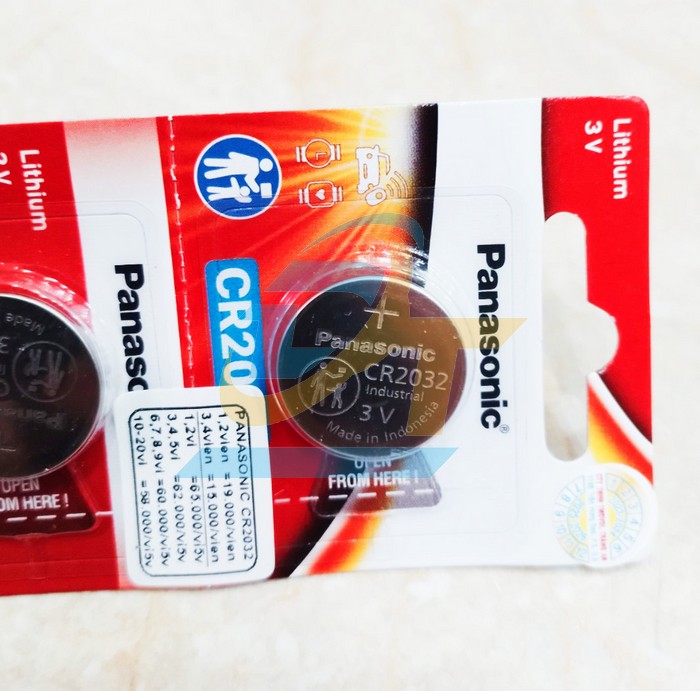 Pin cúc áo Lithium 3V Panasonic CR2032 CR2032 Panasonic | Giá rẻ nhất - Công Ty TNHH Thương Mại Dịch Vụ Đạt Tâm