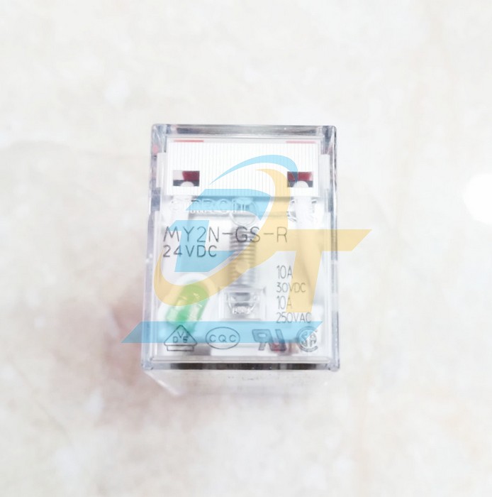 Relay trung gian 8 chân DC24V Omron MY2N-GS MY2N-GS DC24 Omron | Giá rẻ nhất - Công Ty TNHH Thương Mại Dịch Vụ Đạt Tâm