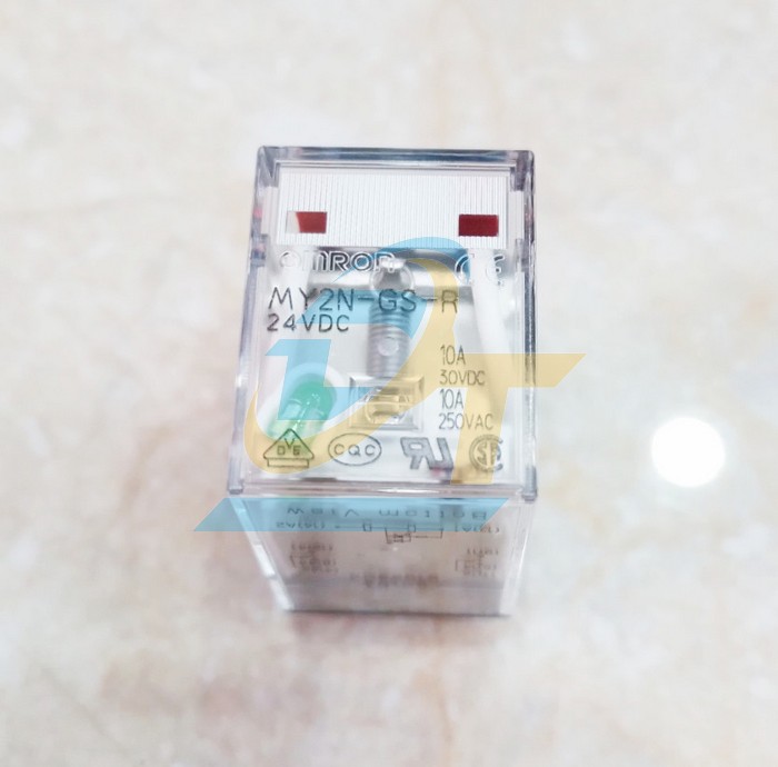 Relay trung gian 8 chân DC24V Omron MY2N-GS MY2N-GS DC24 Omron | Giá rẻ nhất - Công Ty TNHH Thương Mại Dịch Vụ Đạt Tâm