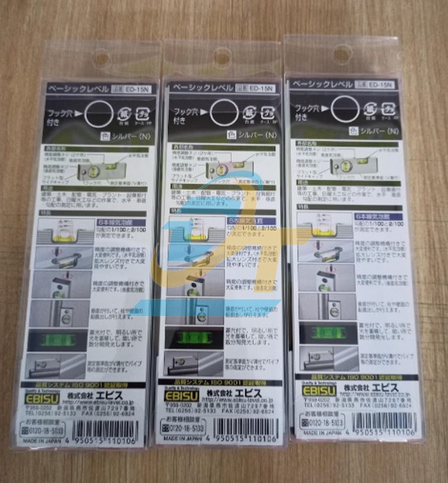 Thước thủy 150mm EBISU Japan ED-15N ED-15N EBISU | Giá rẻ nhất - Công Ty TNHH Thương Mại Dịch Vụ Đạt Tâm