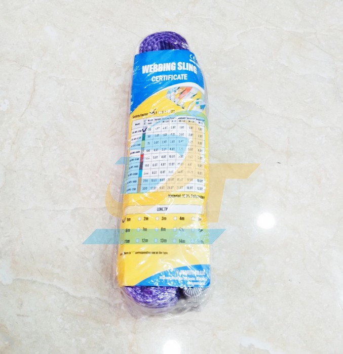 Cáp vải cẩu hàng 1 tấn x 1m bản 30mm  China | Giá rẻ nhất - Công Ty TNHH Thương Mại Dịch Vụ Đạt Tâm