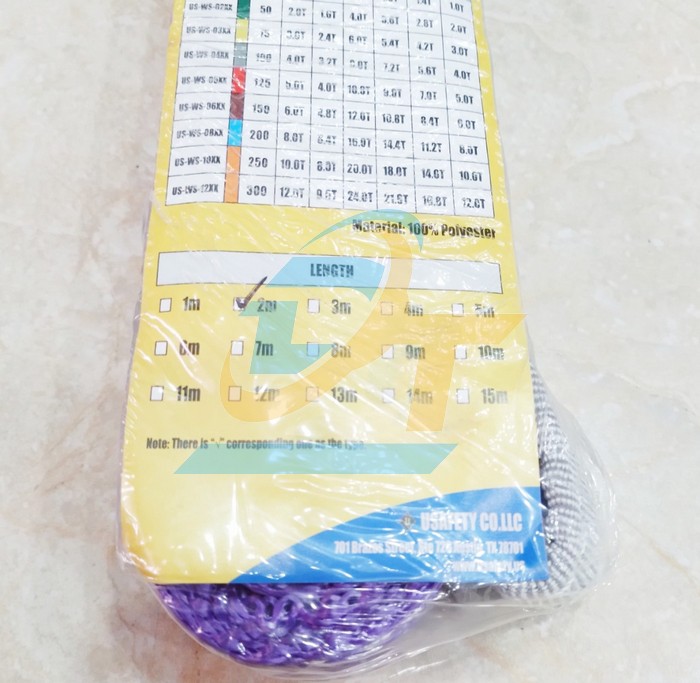 Cáp vải cẩu hàng 1 tấn x 2m bản 30mm  China | Giá rẻ nhất - Công Ty TNHH Thương Mại Dịch Vụ Đạt Tâm