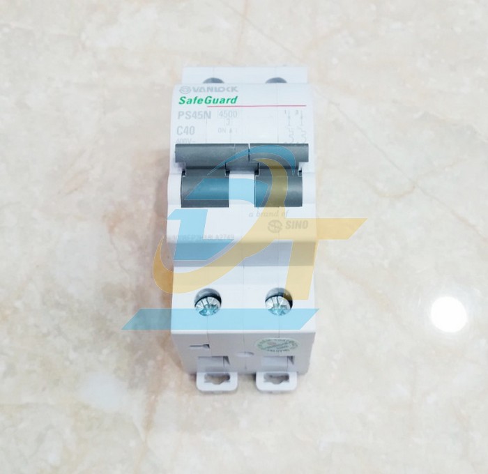Cầu dao tự động 2P 40A Sino PS45N/C2040  Sino | Giá rẻ nhất - Công Ty TNHH Thương Mại Dịch Vụ Đạt Tâm