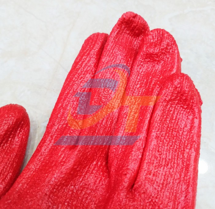 Găng tay bảo hộ bằng len phủ cao su đỏ 50g  VietNam | Giá rẻ nhất - Công Ty TNHH Thương Mại Dịch Vụ Đạt Tâm