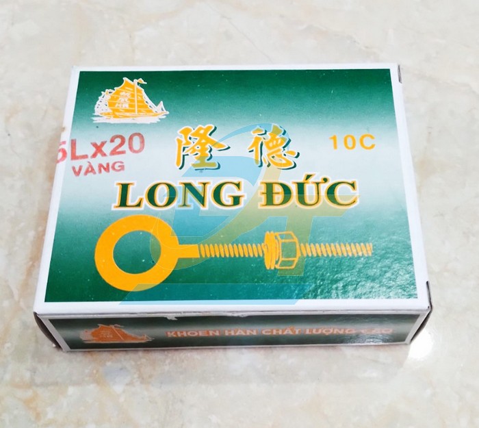 Khoen tán (Bulong vòng) xi vàng Long Đức 5Lx20  LongDuc | Giá rẻ nhất - Công Ty TNHH Thương Mại Dịch Vụ Đạt Tâm