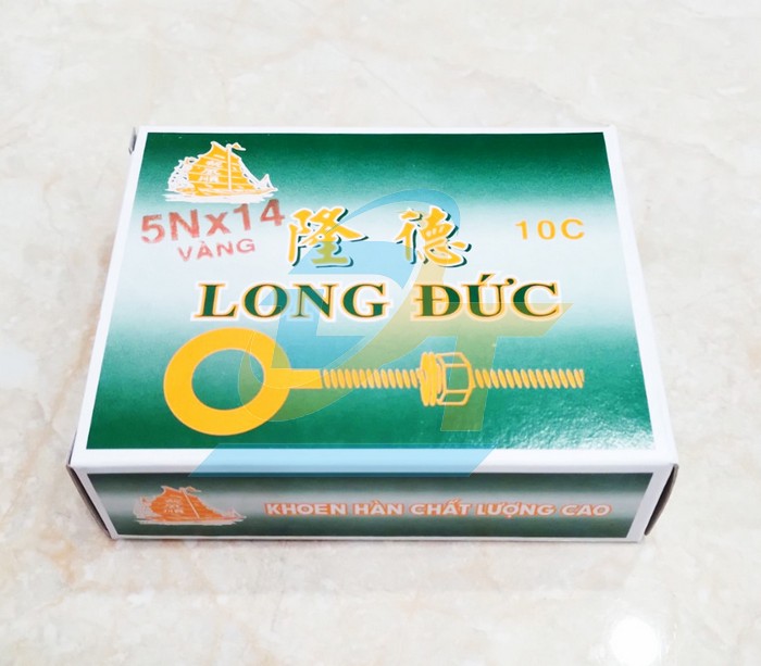 Khoen tán (Bulong vòng) xi vàng Long Đức 5Nx14  LongDuc | Giá rẻ nhất - Công Ty TNHH Thương Mại Dịch Vụ Đạt Tâm