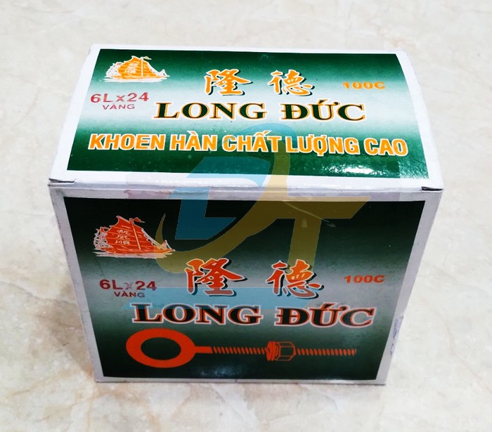 Khoen tán (Bulong vòng) xi vàng Long Đức 6Lx24  LongDuc | Giá rẻ nhất - Công Ty TNHH Thương Mại Dịch Vụ Đạt Tâm
