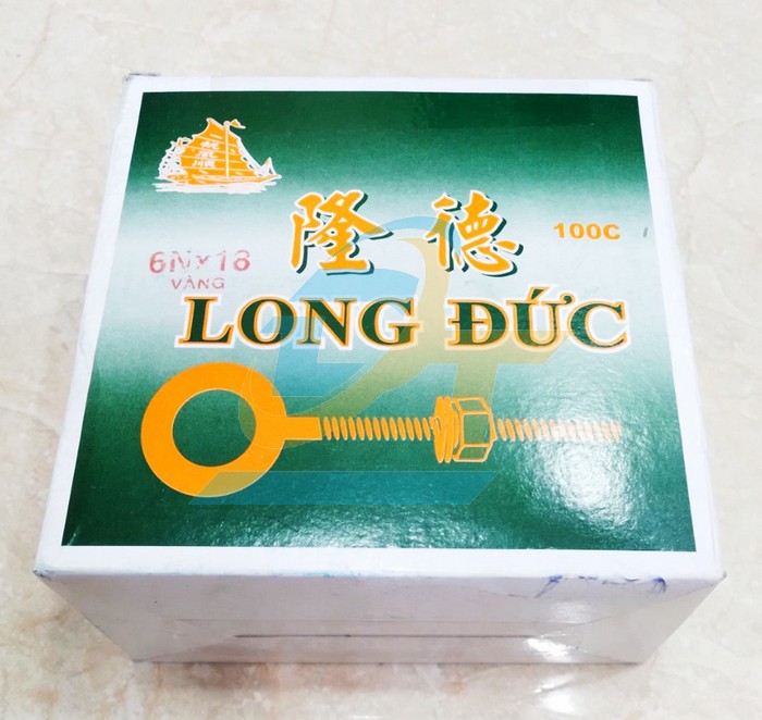 Khoen tán (Bulong vòng) xi vàng Long Đức 6Nx18  LongDuc | Giá rẻ nhất - Công Ty TNHH Thương Mại Dịch Vụ Đạt Tâm