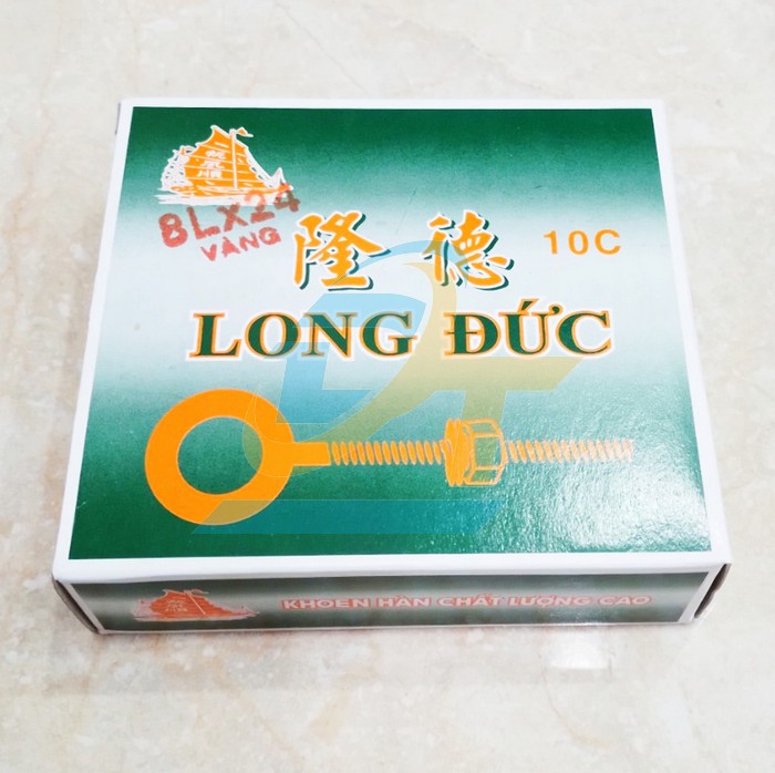 Khoen tán (Bulong vòng) xi vàng Long Đức 8Lx24  LongDuc | Giá rẻ nhất - Công Ty TNHH Thương Mại Dịch Vụ Đạt Tâm