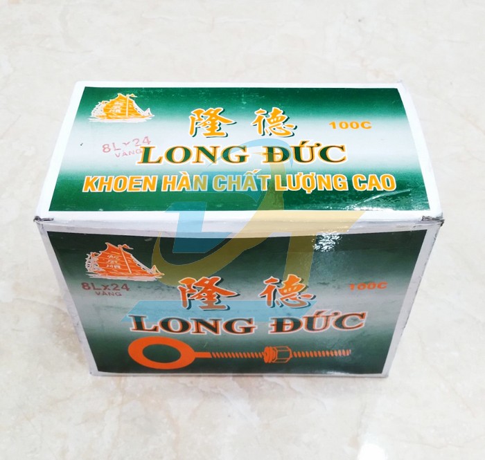Khoen tán (Bulong vòng) xi vàng Long Đức 8Lx24  LongDuc | Giá rẻ nhất - Công Ty TNHH Thương Mại Dịch Vụ Đạt Tâm