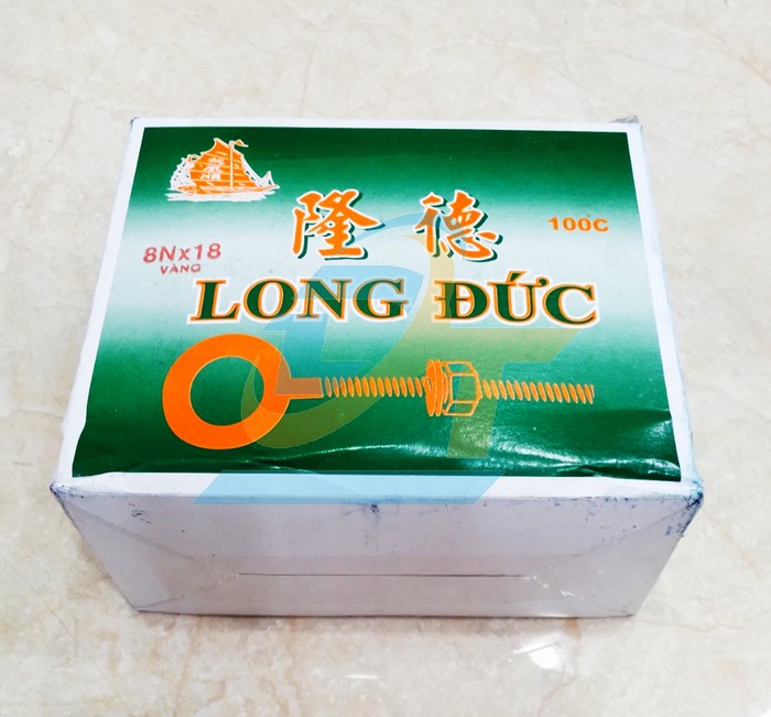Khoen tán (Bulong vòng) xi vàng Long Đức 8Nx18  LongDuc | Giá rẻ nhất - Công Ty TNHH Thương Mại Dịch Vụ Đạt Tâm