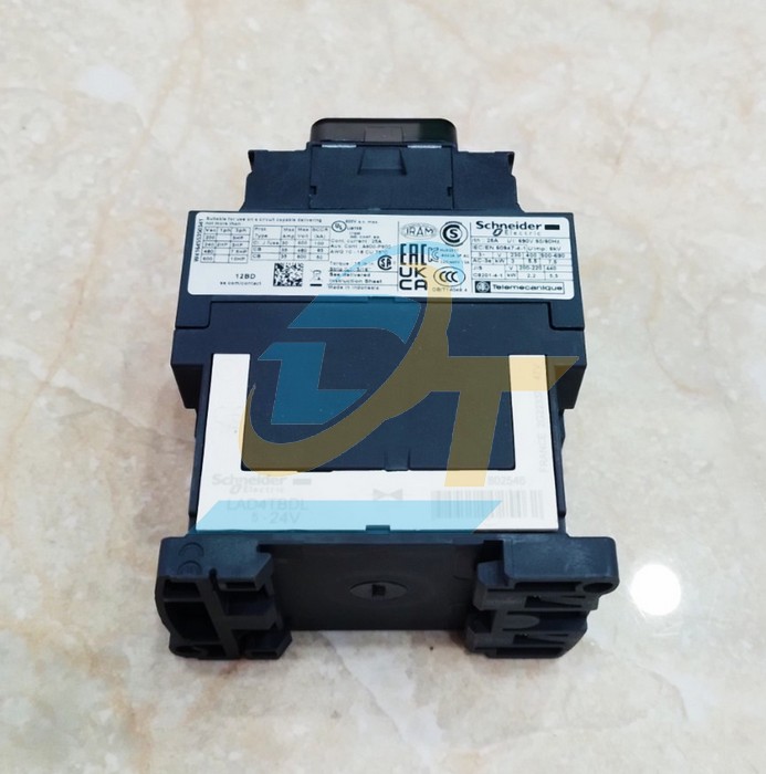 Khởi động từ 3P 12A 24V Schneider LC1D12BD  SCHNEIDER | Giá rẻ nhất - Công Ty TNHH Thương Mại Dịch Vụ Đạt Tâm