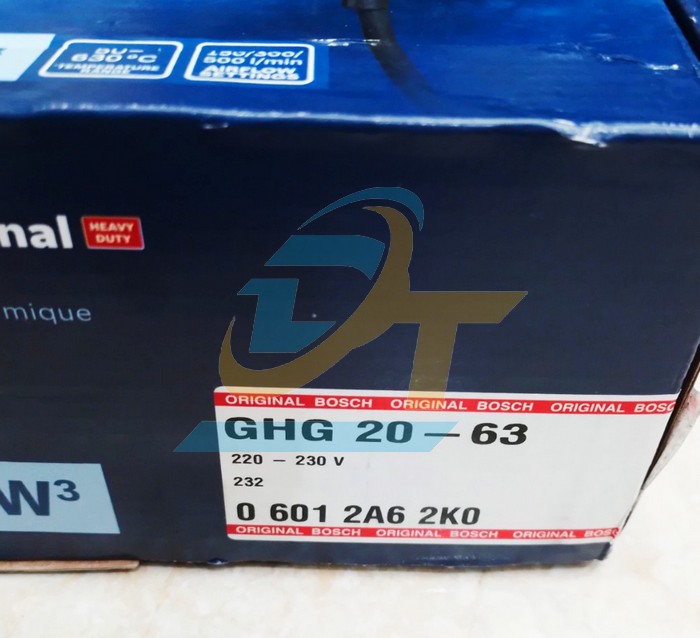 Máy thổi hơi nóng 2000W Bosch GHG 20-63 GHG 20-63 Bosch | Giá rẻ nhất - Công Ty TNHH Thương Mại Dịch Vụ Đạt Tâm