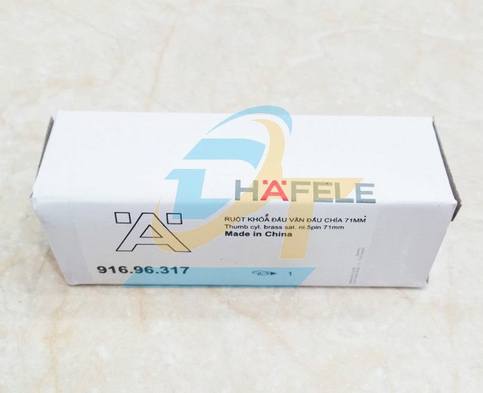 Ruột khóa 1 đầu chìa, 1 đầu vặn 71mm Hafele 916.96.317  HAFELE | Giá rẻ nhất - Công Ty TNHH Thương Mại Dịch Vụ Đạt Tâm