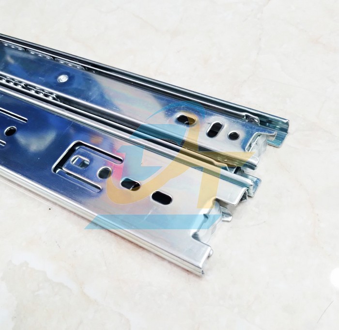 Thanh ray trượt 3  tầng Ivan 02421.400 ZNP kẽm xanh  IVAN | Giá rẻ nhất - Công Ty TNHH Thương Mại Dịch Vụ Đạt Tâm