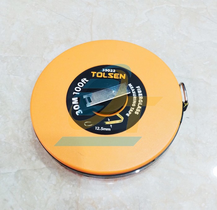 Thước dây nhựa 30m Tolsen 35022  Tolsen | Giá rẻ nhất - Công Ty TNHH Thương Mại Dịch Vụ Đạt Tâm