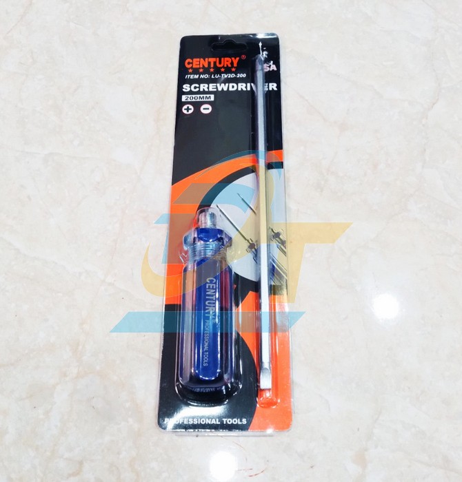 Tua vít 2 đầu cán trong 6x200mm Century LU-TV2D-200 LU-TV2DT-200(050680) Century | Giá rẻ nhất - Công Ty TNHH Thương Mại Dịch Vụ Đạt Tâm