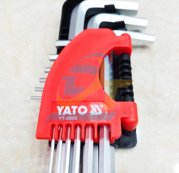 Bộ lục giác đầu bi ngắn 9 chi tiết 1.5-10mm Yato YT-0505  YaTo | Giá rẻ nhất - Công Ty TNHH Thương Mại Dịch Vụ Đạt Tâm